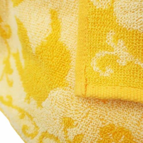 白雪姫 ハンカチタオル ジャガード ミニタオル キュートイエロードレス ディズニー 約25×25cm プリンセス グッズ メール便可