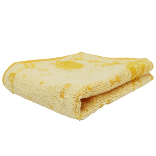 白雪姫 ハンカチタオル ジャガード ミニタオル キュートイエロードレス ディズニー 約25×25cm プリンセス グッズ メール便可