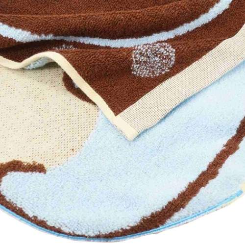 すみっコぐらし ハンドタオル ジャガード ウォッシュタオル ドットとかげ サンエックス 34×36cm キャラクター グッズ メール便可