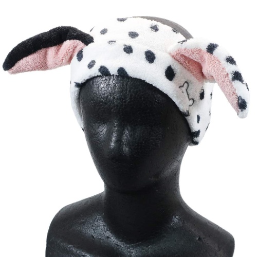 101匹わんちゃん ヘアバンド 耳付き タオル ヘアバンド キュートボーン ディズニー お風呂上り キャラクター グッズ