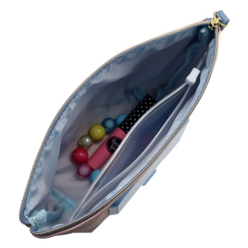 ミニポーチ シートケース付き 機能性 ポーチ seepo ピンク 19×12.5×7cm かわいい グッズ