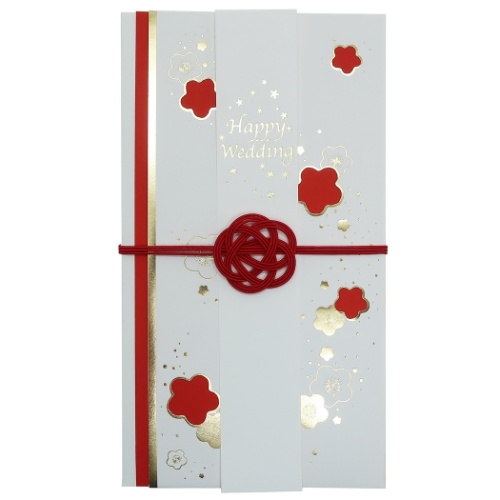 ご結婚祝い 熨斗袋 ダイカット金封 花 一万円位 ご祝儀袋 グッズ メール便可