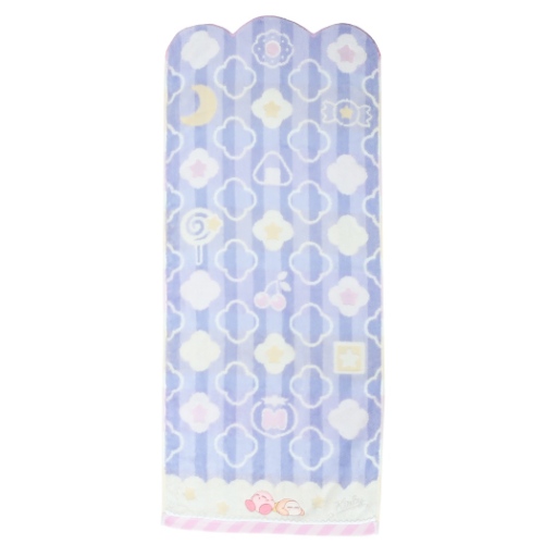 星のカービィ フェイスタオル ジャガード ロングタオル すやすやカービィー nintendo キャラクター グッズ メール便可