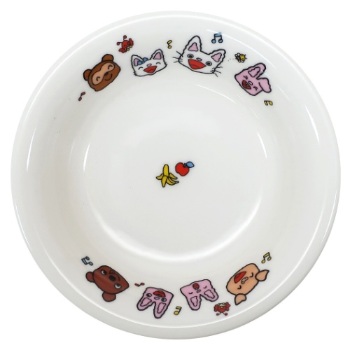 ノンタン こども フルーツ皿 キッズ食器 絵本キャラクター グッズ