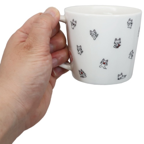 ノンタン マグカップ 磁器製 マグ M チラシ 絵本キャラクター グッズ