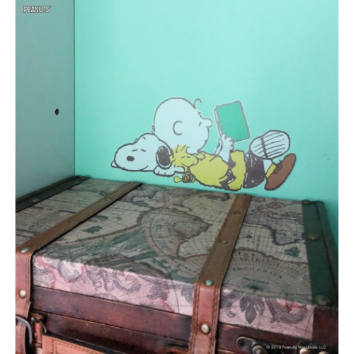 スヌーピー ビッグ ホーム デコシール ウォール デコステッカー SNOOPY3種 ピーナッツ キャラクター グッズ