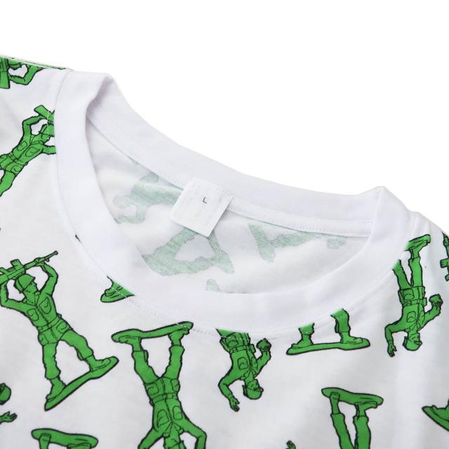 トイストーリー レディース キャラクター Tシャツ ロングt Shirts グリーンアーミーメン総柄 ディズニー 半袖 グッズの通販はau Pay マーケット シネマコレクション 5400円以上で送料無料 商品ロットナンバー