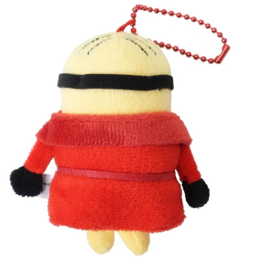 ミニオンズフィーバー ミニ ぬいぐるみ ボールチェーン マスコット ナイトウェア スチュアート ユニバーサル映画 キャラクター グッズ