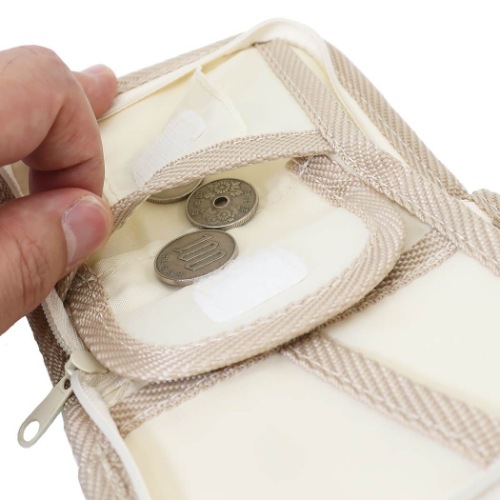 ムーミン 子供用財布 ストラップ付き キッズウォレット ムーミン谷のなかまたち 北欧 キャラクター グッズ メール便可