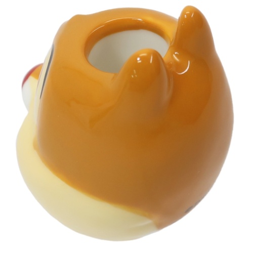 チップ＆デール 磁器製 ダイカット 歯ブラシスタンド 洗面用具 Dale ディズニー キャラクター グッズ