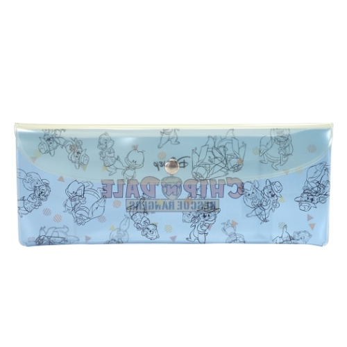 チップデール 筆箱 クリアフラット ペンケース レスキューレンジャー グッズ キャラクター 1c ディズニー 再販ご予約限定送料無料 メール便可