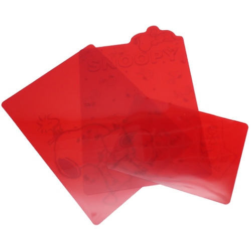 スヌーピー 暗記シート B6 シート 2枚 & B7 シートセット テスト レッド ピーナッツ キャラクター グッズ メール便可