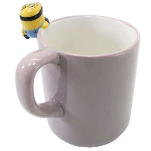 ミニオンズ マグカップ 磁器製 フィギュア付き マグ ぶらさがり ユニバーサル映画 キャラクター グッズ