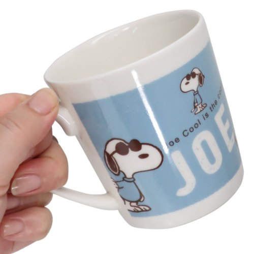 スヌーピー マグカップ 磁器製 たっぷり MUG ジョークール ピーナッツ キャラクター グッズ