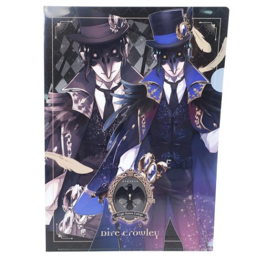 ツイステッドワンダーランド A4 シングル クリアファイル クリアフォルダー クロウリー ディズニー キャラクター グッズ メール便可