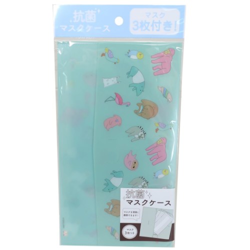 抗菌 マスクケース 不織布マスク 3枚つき アイスローリー 日本製 かわいい グッズ メール便可