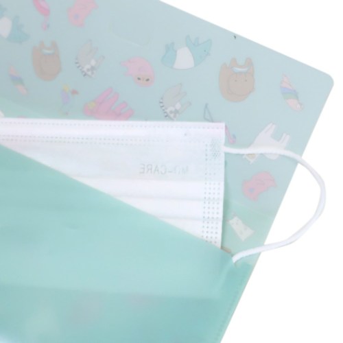 抗菌 マスクケース 不織布マスク 3枚つき アイスローリー 日本製 かわいい グッズ メール便可