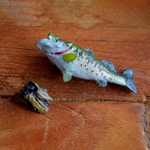 フィギュア ブラックバス アクアフィッシュ ミニモデル 魚釣り グッズ