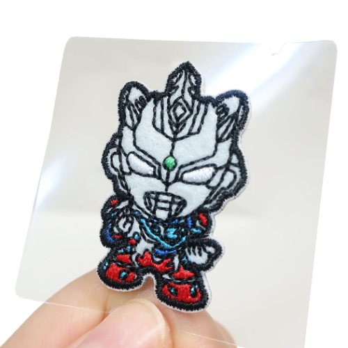 ウルトラヒーローズ ワッペン アイロンパッチシール ウルトラマンZアルファエッジ 特撮ヒーロー キャラクター グッズ メール便可