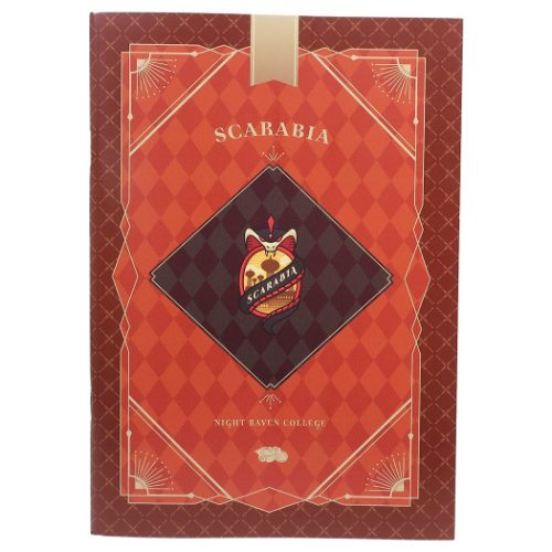 ツイステッドワンダーランド A5 ノート スカラビア 横罫 ノート ディズニー キャラクター グッズ メール便可