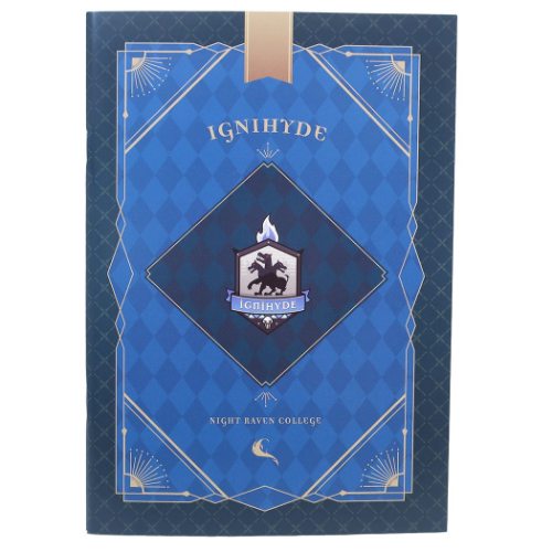 ツイステッドワンダーランド A5 ノート イグニハイド 横罫 ノート ディズニー キャラクター グッズ メール便可