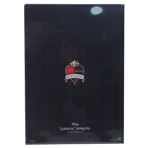 ツイステッドワンダーランド A4 シングル クリアファイル クリアフォルダー トレイクローバー ディズニー メール便可