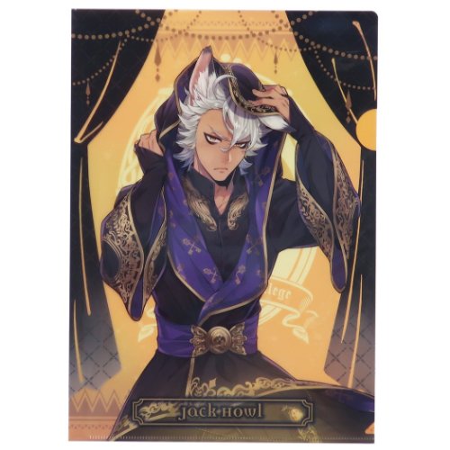 ツイステッドワンダーランド A4 ファイル ジャック シングル クリアファイル サバナクロー ディズニーキャラクター グッズ メール便可