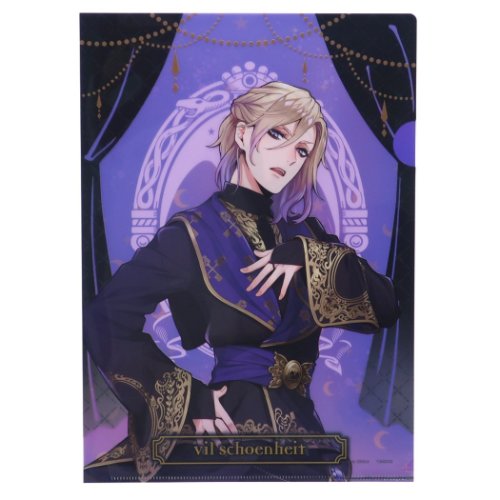 ツイステッドワンダーランド A4 ファイル ヴィル シングル クリアファイル ポムフィオーレ ディズニーキャラクター グッズ メール便可