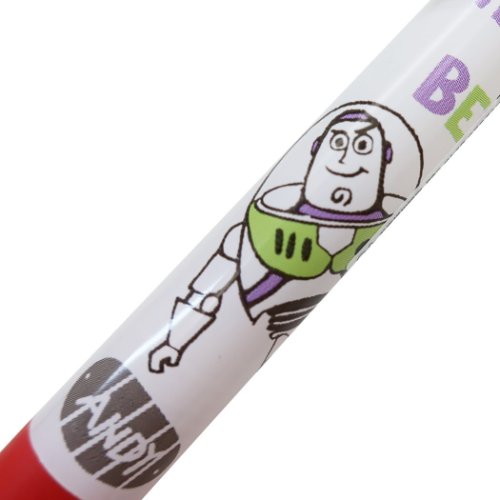 トイストーリー カラー ゲル ボールペン JUICE UP 0.4mm レッド ディズニー キャラクター グッズ メール便可