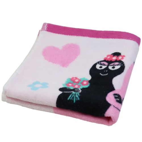 バーバパパ ハンドタオル キャリータオル ファミリー BARBAPAPA キャラクター グッズ メール便可