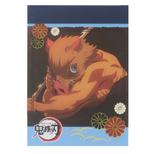 鬼滅の刃 メモ帳 嘴平伊之助 ミニ ミニメモ 少年ジャンプ アニメキャラクター グッズ メール便可