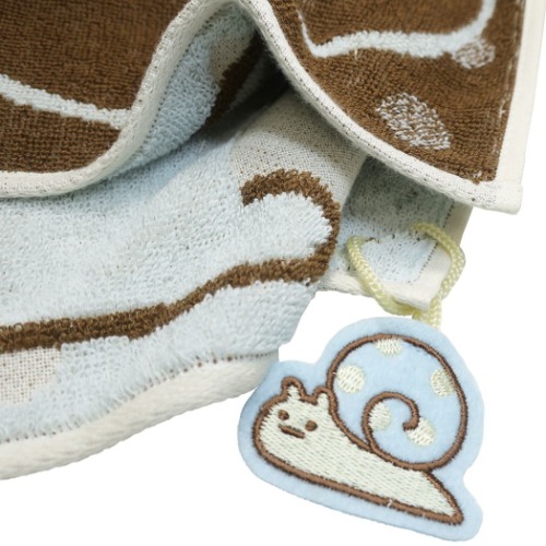 すみっコぐらし ハンカチタオル ジャガード ミニタオル とかげとにせつむり サンエックス キャラクター グッズ メール便可