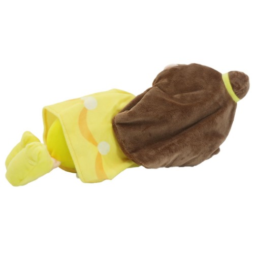 美女と野獣 ベル ミニ 添い寝 枕 ぬいぐるみクッション ディズニープリンセス キャラクター グッズ