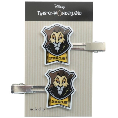 ツイステッドワンダーランド 前髪クリップ サバナクロー ヘアアクセ ディズニー キャラクター グッズ メール便可