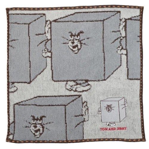 トムとジェリー ミニタオル ジャガード ハンカチタオル トムパターン キャラクター グッズ メール便可