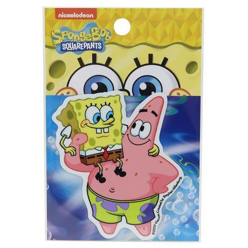 スポンジボブ 防水 ビッグ シール ダイカット トラベル ステッカー SPO-006 キャラクター グッズ メール便可