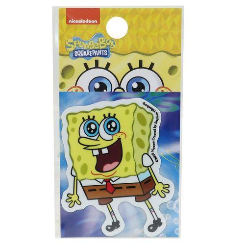 スポンジボブ 防水 シール ダイカット ミニ ステッカー SPO-013 キャラクター グッズ メール便可