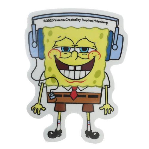 スポンジボブ 防水 シール ダイカット ミニ ステッカー SPO-015 キャラクター グッズ メール便可