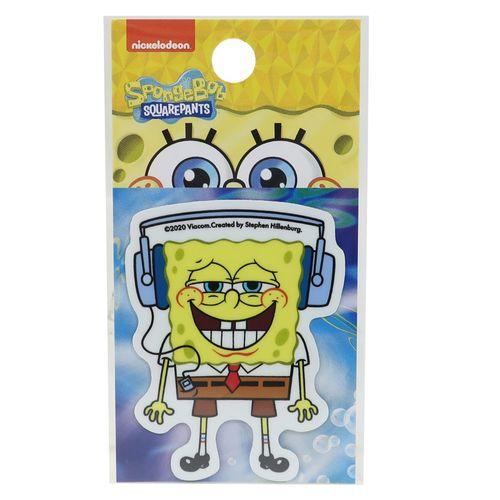 スポンジボブ 防水 シール ダイカット ミニ ステッカー SPO-015 キャラクター グッズ メール便可