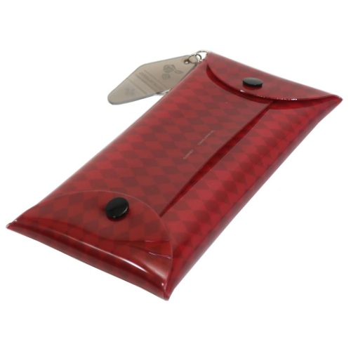 ツイステ グッズ クリア マルチ フラット ペンケース 筆箱 ハーツラビュル ツイステッドワンダーランド キャラクター 雑貨 メール便可