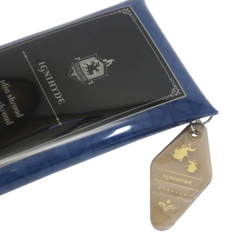 ツイステ グッズ クリア マルチ フラット ペンケース 筆箱 イグニハイド ツイステッドワンダーランド キャラクター 雑貨 メール便可