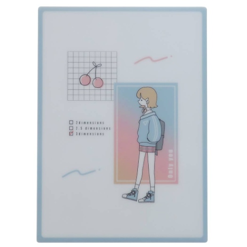 下敷き デスクパッド コレラボ ガールズオンリー 女の子向け グッズ メール便可