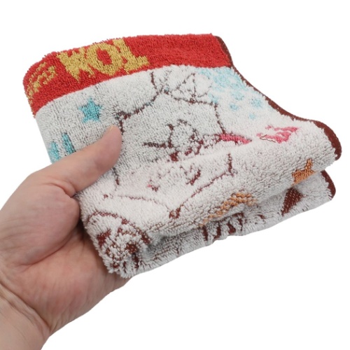 トムとジェリー ハンドタオル ジャガード キャリータオル ミステイクトム キャラクター グッズ メール便可