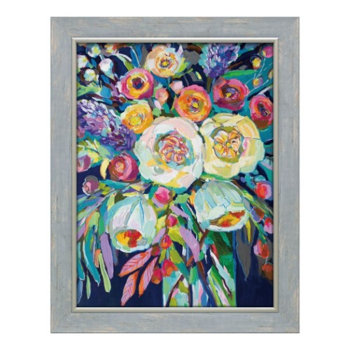 ジャネットヴェルテンテス 額付き ポスター Jeanette Vertentes リリー ブーケ ギフト インテリア 取寄品