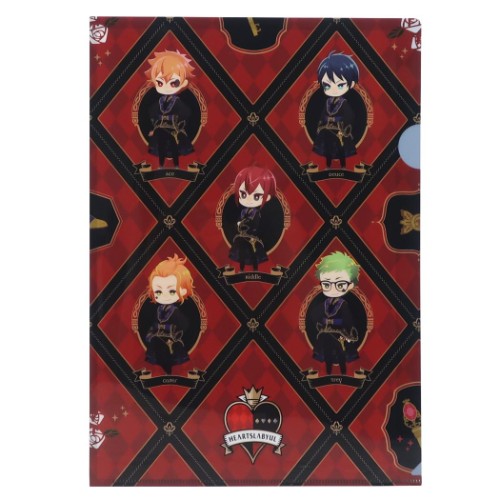 ツイステッドワンダーランド A4 シングル クリアファイル ハーツラビュル ディズニー キャラクター グッズ メール便可