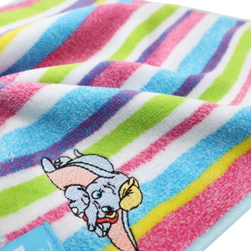 ダンボ ミニタオル 抗菌防臭 ハンカチタオル ぺたんこ ディズニー キャラクター グッズ メール便可