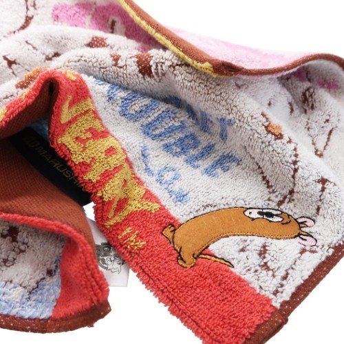 トムとジェリー ハンドタオル 抗菌防臭 パイル ジャガード キャリータオル トラブルジェリー ワーナーブラザース メール便可