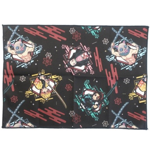 鬼滅の刃 ランチクロス付き ランチ巾着 ランチ袋セット 2021年 新入学 少年ジャンプ アニメキャラクター グッズ メール便可