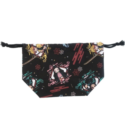 鬼滅の刃 ランチクロス付き ランチ巾着 ランチ袋セット 2021年 新入学 少年ジャンプ アニメキャラクター グッズ メール便可