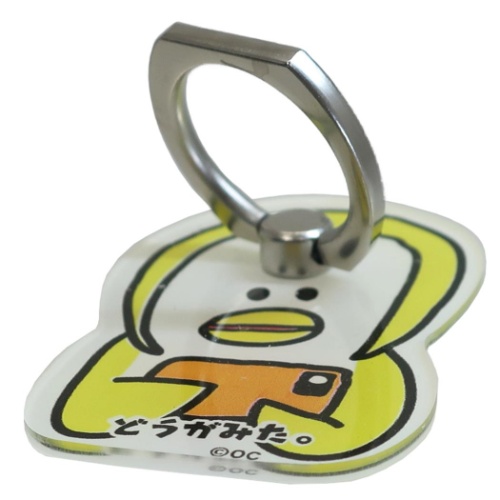 スマホリング マルチリング おえかきシリーズ ヘタクソペンギン おもしろ雑貨 かわいい グッズ メール便可